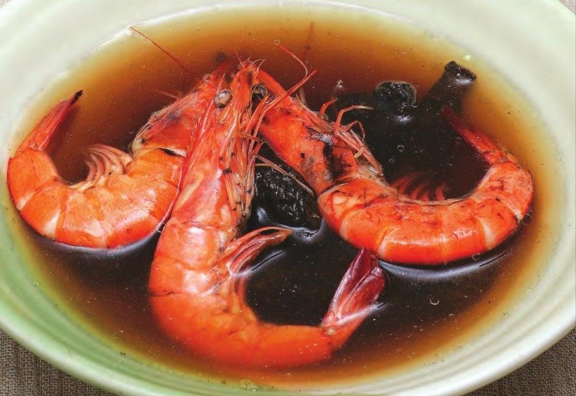 地黄对虾汤.jpg