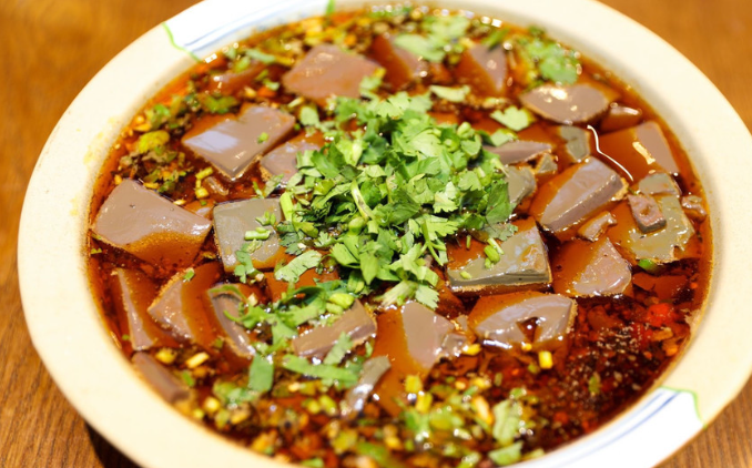 米醋煮羊血.png